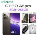 OPPO A5 Pro 6.67" 120Hz Display 8GB+256GB 50MP Cam 5800mAh Long Lasting Battery 5G EU/US Version Dual SIM Unlocked Smartphone