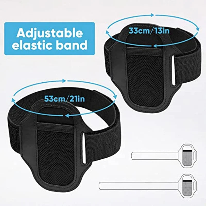 Leg Strap for Switch Sports Play Soccer for JoyCons Switch OLED Model Controller Game Accessories,Adjustable Elastic Strap