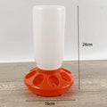 Poultry Thickened Feeder And Drinker Water Food Dispenser Automatic Chicken Birds Chick Waterer Feeding Rutin Chicken Trough