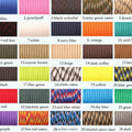 CAMPINGSKY Paracord 4mm 100ft 550 Paracord Parachute Cord Lanyard Rope for Hiking Camping