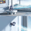 Lenovo USB Rechargeable Table Fan Portable Small Fan for Student Dormitory Computer Summer Gadget Home Desk Office Cooling Fan