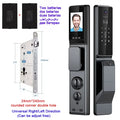 Waterproof Outdoor Smart  Lock Wifi Alexa Tuya APP Aluminium Alloy Material Fingerprint Password Smart Door Lock With Camera
