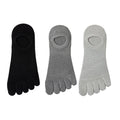3 Pairs/lot Men's Socks Breathable Sweat Novelty Toe | SAMAG