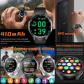 NEW GPS Outdoor fitness NFC Smart Watch 1.5 Inch AMOLED Screen Bluetooth Call IP67 Waterproof Man Smart Watches For Man 2026