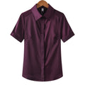 Simulation Silk Shirt Women's Short Sleeve New Wild - View 10 | SAMAG