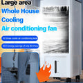 Household Small Chiller Mobile Refrigeration Air Conditioner European Standard Floor Standing Refrigeration Air Conditioning Fan