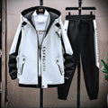 Casual Hooded Jackets And Pants Tracksuit Men's Clothing | SAMAG