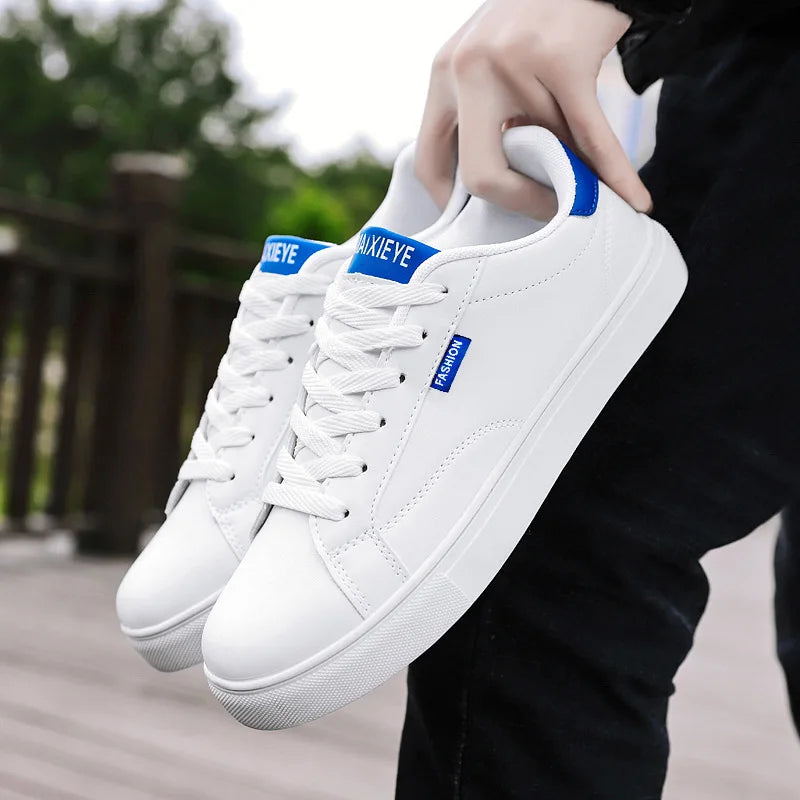 High Quality Classic Men's Leather Casual Sneakers Comfortable Man Shoes Outdoor Male Walking Shoes Zapatos De Hombre Size 39-45