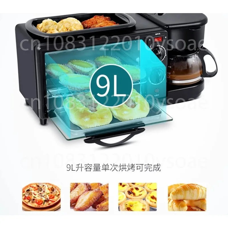 2024 New Hot Sale 3 in 1 Breakfast Station Microwave 3 in 1 Breakfast Station Oven Coffee Maker and Hot 65fs03v