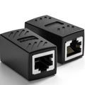 Network cable butt connector extender adapter rj45 network monitoring broadband crystal head adapter straight connector connecti