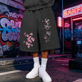 Men's Sports and Casual Shorts, Peach Blossom Printed | SAMAG