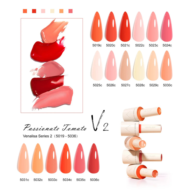 VENALISA VIP4 Kit Nail Gel Polish TPO FREE Full Coverage 36/60 Color Gel Pigment Professional Nail Art Long-lasting Gel Varnish