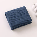 Soft Gauze Baby Towel 30x50cm Absorbent Pure Color Washcloth for Newborn Infant Face and Drool