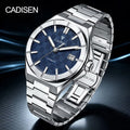 CADISEN New Watch Business Automatic Mechanical Japan 8215 Movement Luminous Clock AR Sapphire 10ATM Waterproof | SAMAG