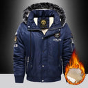 Thick Down & Parka Coat Oversize Plus Velvet Thick 2025 Brand Keep Warm Winter Men's Black Blue Red  Padded Jacket Coat Men