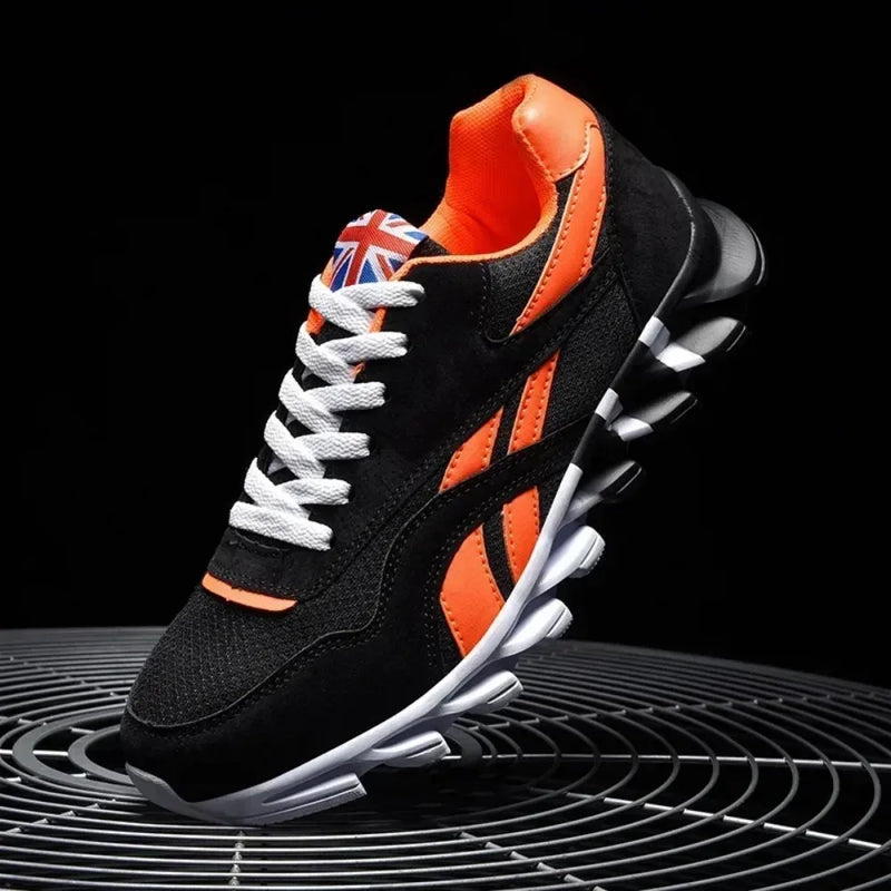 Brand Trend Size 38-48 Men's Wear-resistant Cushioning Thick-soled Fitness Sneakers Outdoor Breathable Running Shoes for Men