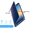 Smart Mirror Flip Case for Xiaomi Poco X3 Redmi Note 10 9 9s 11 8 8T 10s 11T Pro Max Plus 9A 9C Mi 9T Lite 5G Stand Cover Coque