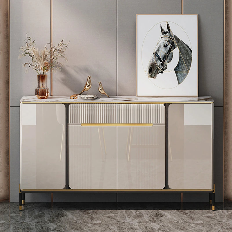 Water Proof Design Storage Cabinet Narrow Standing Kitchen Sideboard Cabinet Drawers Entryway Meuble De Rangements Decoration