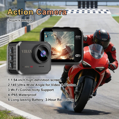 Mini Action Camera 4K Ultra HD 16MP Long Recording Time | SAMAG