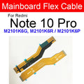 LCD Motherboard Connector Flex Cable For Xiaomi Redmi Note 10 Note 10S Note 10 Pro Max 5G Mainboard LCD Display Connector Ribbon