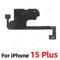 AiinAnt Phone Top Sound Ear Earpiece Speaker Proximity Light Sensor Flex Cable For iPhone 12 13 14 15 Pro Max Plus