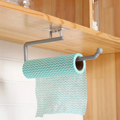Punch-free Kitchen Paper Towel Rack Toilet Roll Hanger | SAMAG