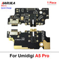 For Umidigi A5 A7 A7S A9 A11 A13 A13S A15 A11 Pro Max USB Charging Board Flex Cable Port Phone Microphone Charger Flex Connector