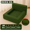 Orthopedic Luxury Dog Bed with Sides-Dog Sofa Bed for Medium Dogs Supportive Foam Pet Couch with Removable Cover Outdoor Use