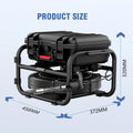 GAMWATER Sewer Pipe Inspection Camera with 512HZ Locator Self-Leveling Video+Audio Record Meter Counter 9"1080P Endoscope Camera