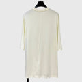 HKSH Spring Summer New Men's RO Style Round Collar Printed T-shirt Oversized Chic Cotton Chic Top American Loose Y2K Tees HK4638