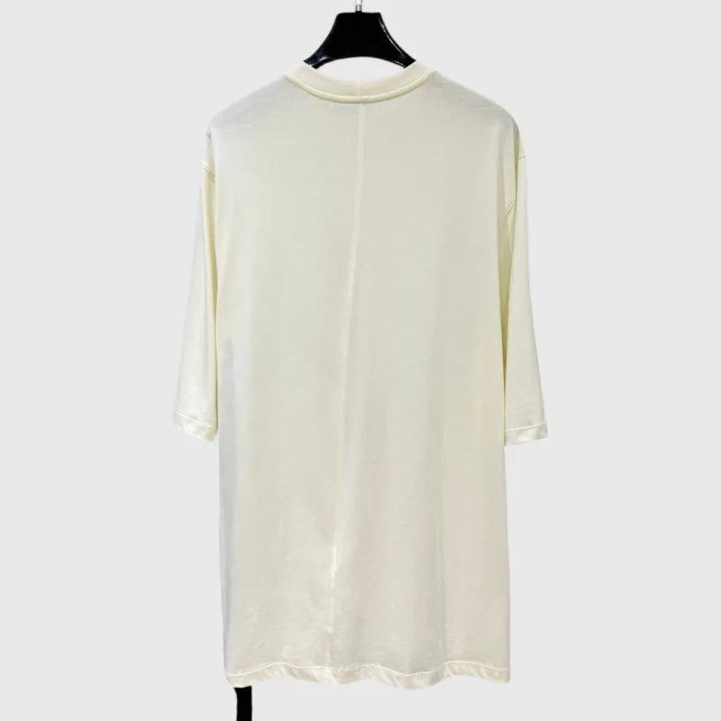 HKSH Spring Summer New Men's RO Style Round Collar Printed T-shirt Oversized Chic Cotton Chic Top American Loose Y2K Tees HK4638
