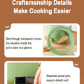 Electric Cooker Kitchen Appliance Double Layer Home for Hot Pot Cooking Soup Heater Multifunction Cooker Mini Non-stick Pan Pots