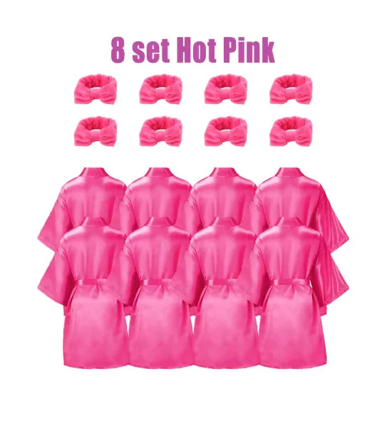 6-18Set Spa Party Robes for Girls Gowns for Supplies | SAMAG