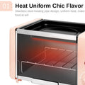 Multifunction Mini Electric Baking Bakery Roast Oven Grill Fried Eggs Omelette Frying Pan Breakfast Machine Bread Maker Toaster