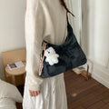 New Spring Women Hobo Bag Large Capacity Tote Shoulder Crossbody Bag Fashionable Comfortable and Versatile Texture Storage Bags