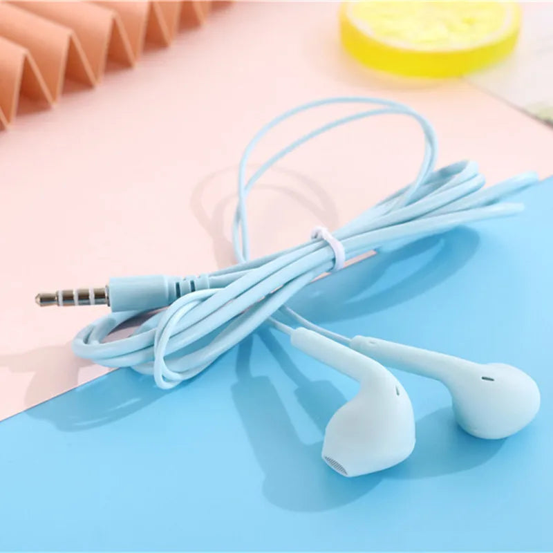 Multi-function 3.5MM Wired Earphones Headphones in Ear With Mic Sports Music Earduds Handfree Headsets For Xiaomi Samsung Huawei