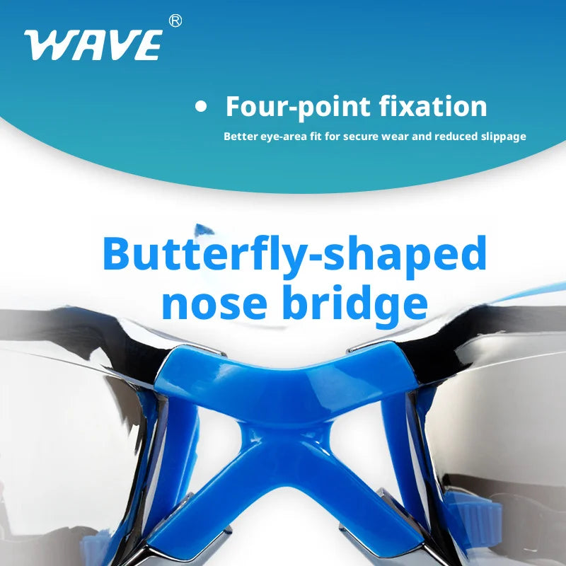 WAVE Professional Racing Swim Goggles for Adults | SAMAG