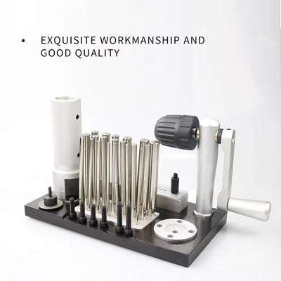Manual Jump Ring Maker Kit 20pcs Spindles 2.5 - 12mm Jewelry Making Tool for DIY | SAMAG