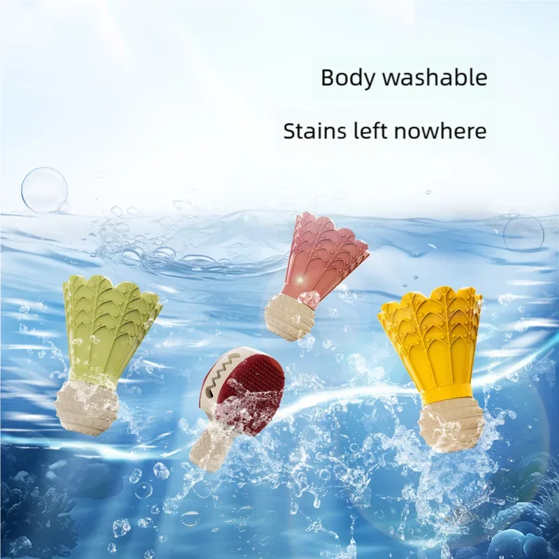 Badminton Shape Bite-Resistant Dog Toy Interactive Chew Toy Relieves Boredom Teeth Grinding Stick Puzzle for Dogs Self-Fun