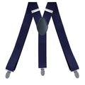Fashion Suspenders for Men Women 3.5cm Y-Back 3 Clips Adjustable Elastic Shirt Trouser Braces Strap Belt Gifts for Dad Husband