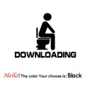 Downloading Toilet Sticker Waterproof Vinyl Wallpaper Home Decor For Toilet Stickers Wall Art Decal Creative Stickers