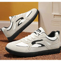 Men's Casual Sports Shoes with Low Heel Round Toe Soft Sole Multi-color Design Fashionable Large Size Walking Board Shoes