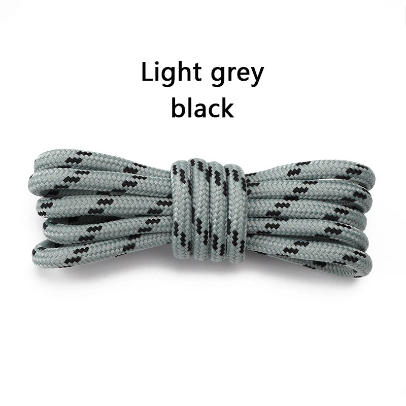 Outdoor Sports Round Shoelaces Durable Polyester Shoe laces Baskets Boots Laces for Shoes 100/120/140/160cm Shoe Accessories