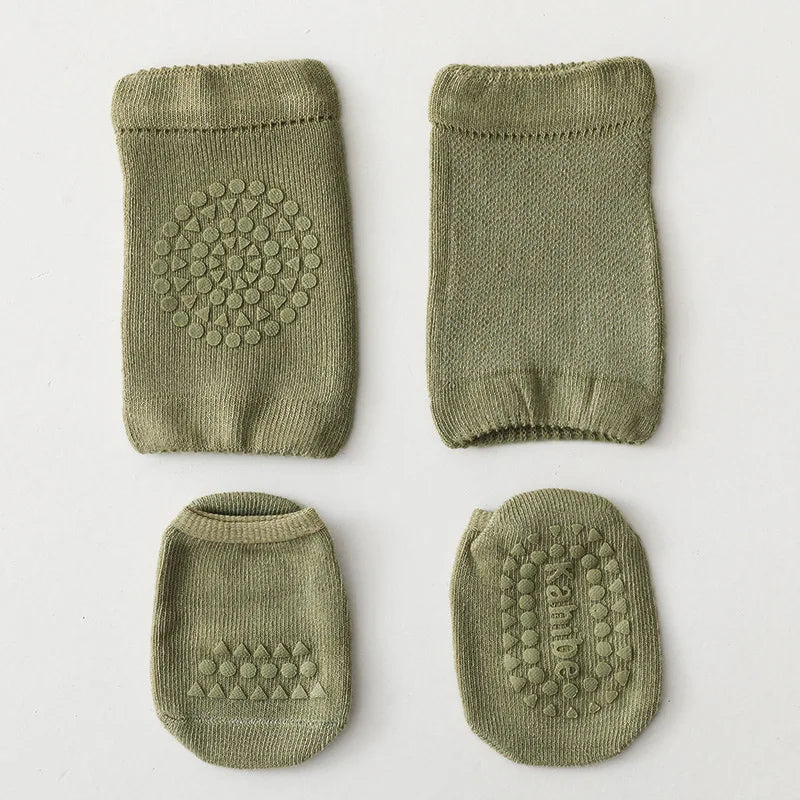 1 Set Baby Socks and Kneepads Non - Slip Children Boys - View 9 | SAMAG