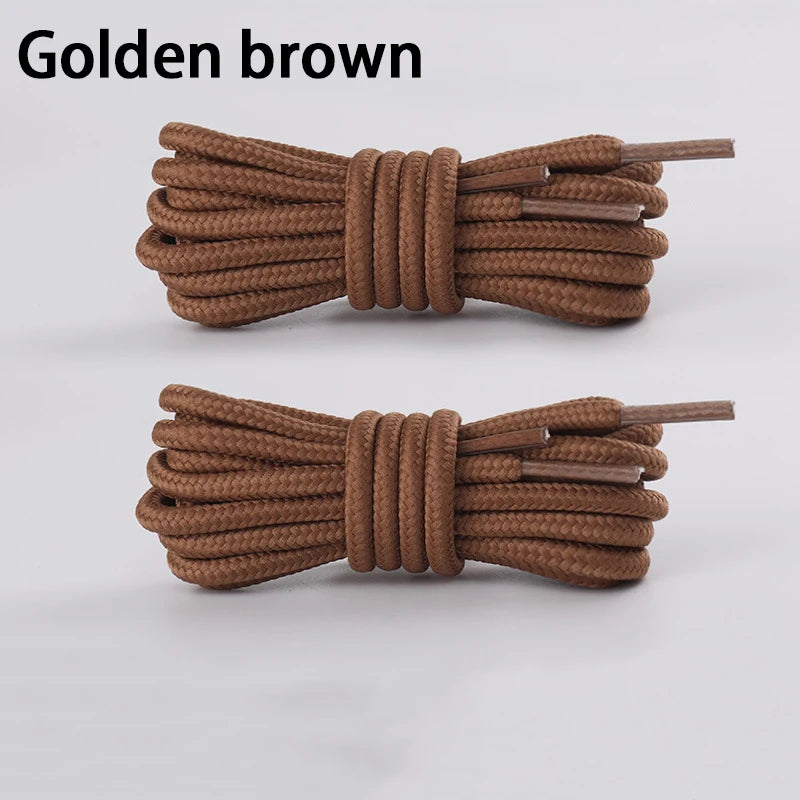 Classic Round ShoeLaces 20 Colours Durable Solid Shoelaces Sneakers Boots Shoelace rope 70cm/90cm/120cm/150cm 1Pair