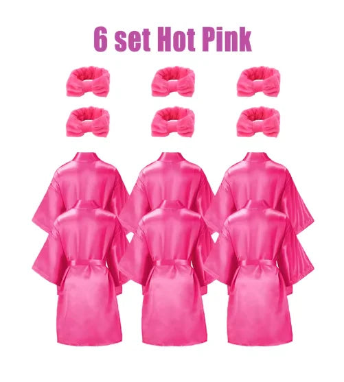 6-18Set Spa Party Robes for Girls Gowns for Supplies | SAMAG