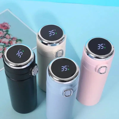 400ML Smart Thermos Stainless Steel Water Bottle Led | SAMAG