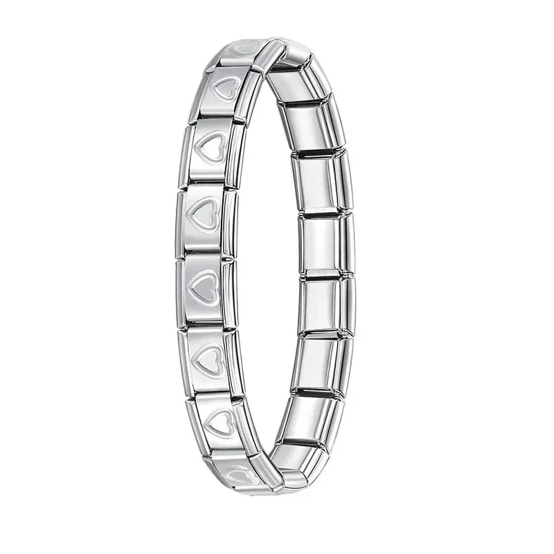 Hapiship New Women's Jewelry 9mm Width Itanlian Elastic | SAMAG
