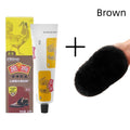 New 30g Black Brown Natural Shoe Polish Kit Shoe Brand Shoe Polish Cream Eraser Leather Care Shoe Care Cream Shoe Accessories