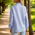 Women's Shirt Elegant Office Solid Color Long Sleeve - View 3 | SAMAG